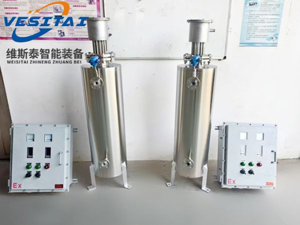 45kw立式气体管道加热器/控制柜