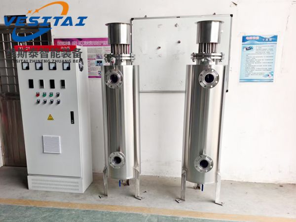 140kw立式管道加热器/控制柜