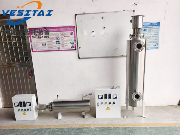 100kw氮气管道加热器/控制柜