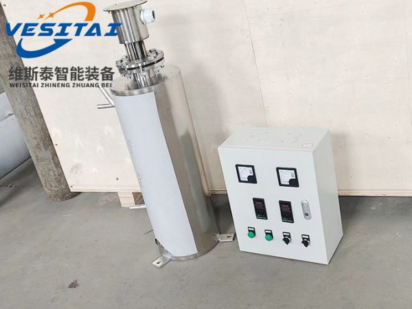 5kw氮气立式管道加热器/控制柜