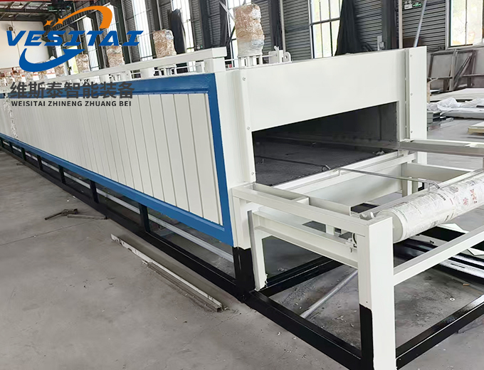 17米长热风循环隧道炉