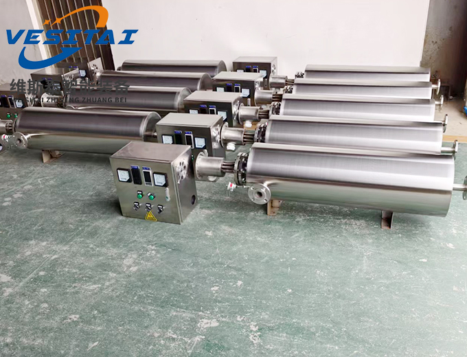 25kw水管道加热器-不锈钢控制柜