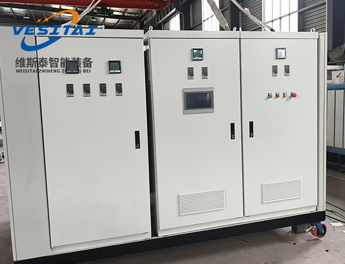 90-190kw水加热器组装