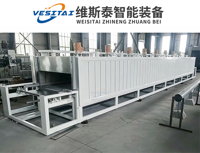 圆管涂层烘干隧道炉